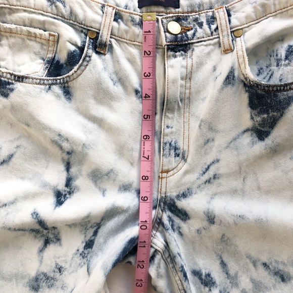 NWT RAMY BROOK Distressed Acid Wash Elle Boyfriend Jeans Size 30 - Picture 9 of 10